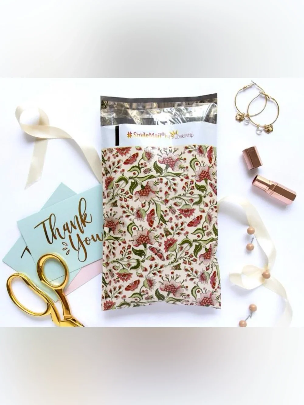 30 6” x 9” Floral Bug Poly Mailers New With Tags